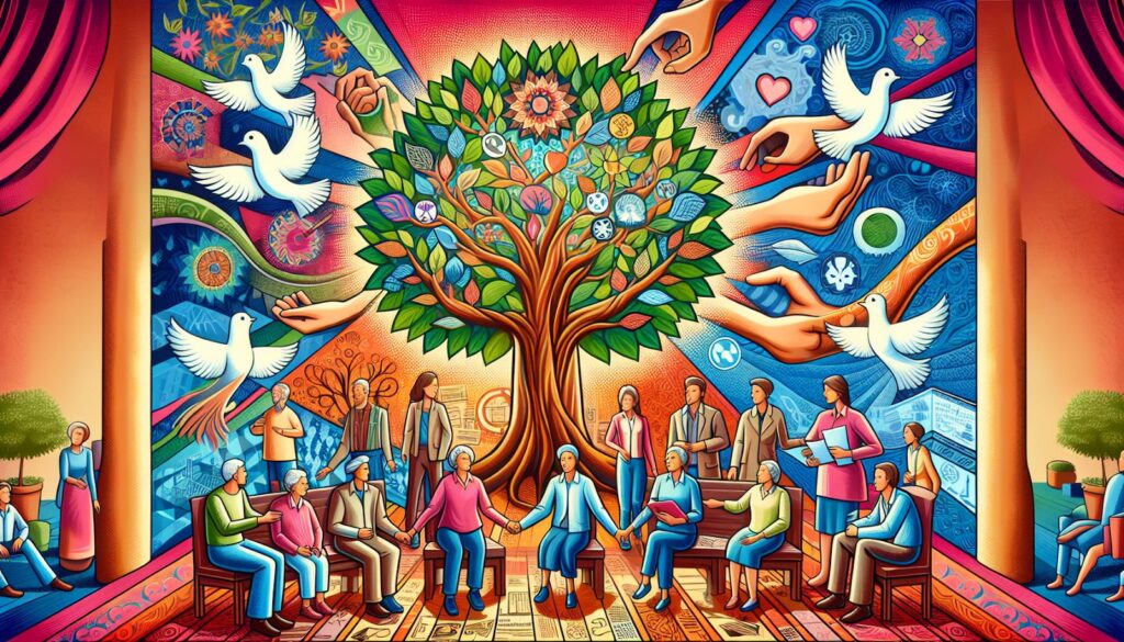 An illustration highlighting the benefits of family business governance.